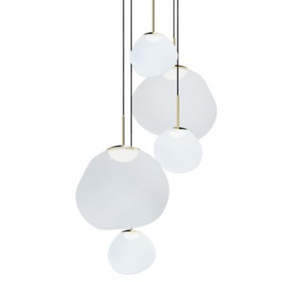 Melt Large Round LED Multi-Light Pendant