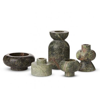 Rock Candleholder, Set of 5
