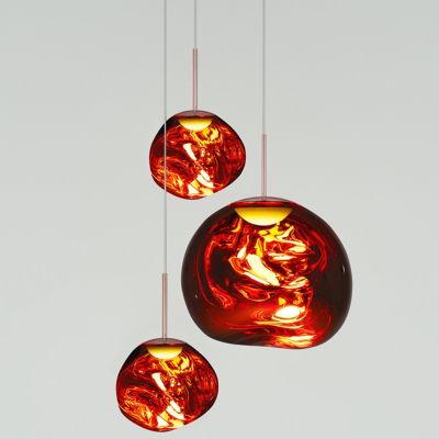 Melt Trio Round LED Multi-Light Pendant