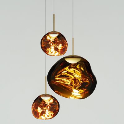 Melt Trio Round LED Multi-Light Pendant