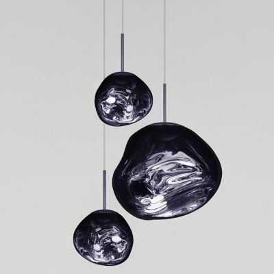 Melt Trio Round LED Multi-Light Pendant