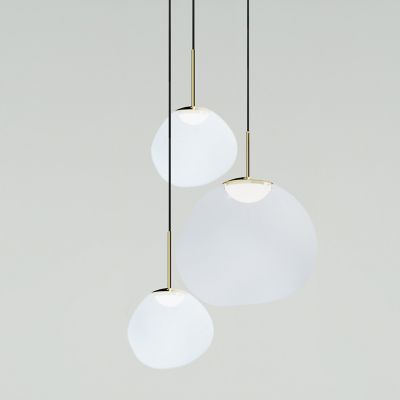 Melt Trio Round LED Multi-Light Pendant