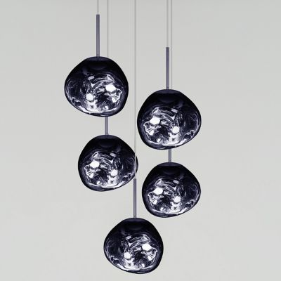 Melt Mini Round LED Multi-Light Pendant