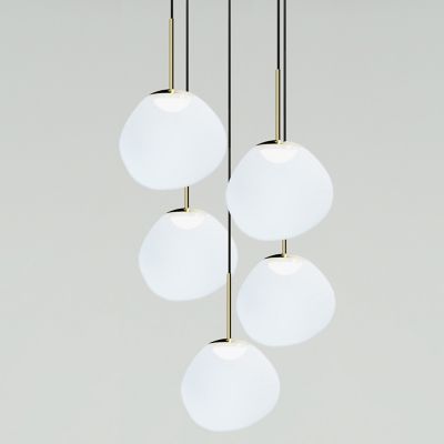 Melt Mini Round LED Multi-Light Pendant