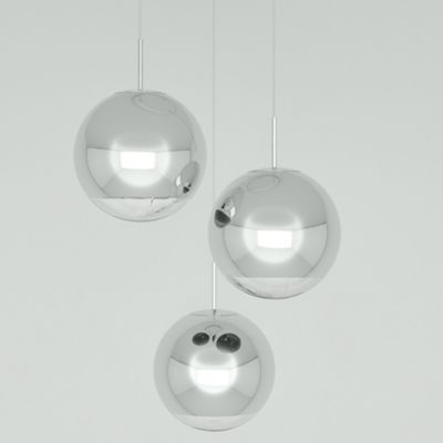 Mirror Ball Round LED Multi-Light Pendant