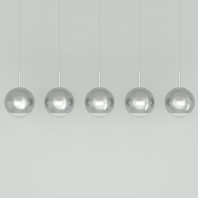 Mirror Ball LED Linear Suspension