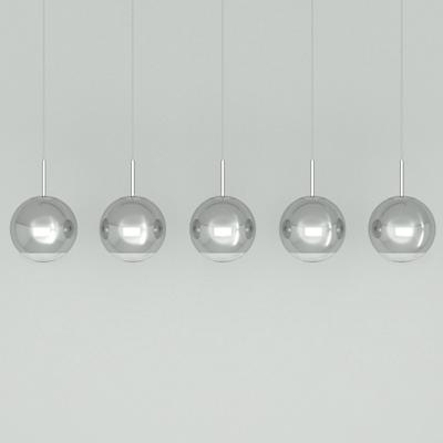 Mirror Ball LED Linear Suspension