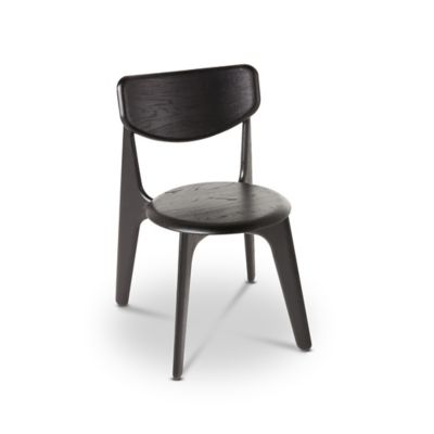 Slab Side Chair (Black) - OPEN BOX