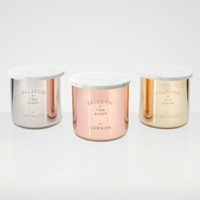 Scented candles, lidded