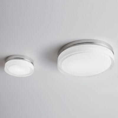 Cirque LED Large Satin Nickel 3000K Flushmount