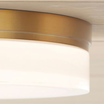 Cirque LED Large Satin Nickel 3000K Flushmount