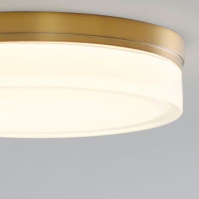 Cirque LED Large Satin Nickel 3000K Flushmount