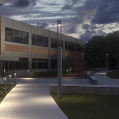 Turbo Outdoor Bollard Landscape Light