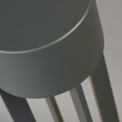 Turbo LED Light Column in Charcoal