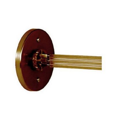 4-Inch Round Direct-End Power Feed - Bronze