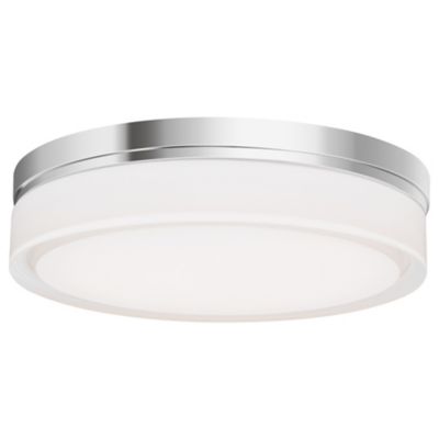 Cirque LED Large Chrome 3000K Flushmount