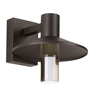Ash Cylinder Outdoor Wall Sconce