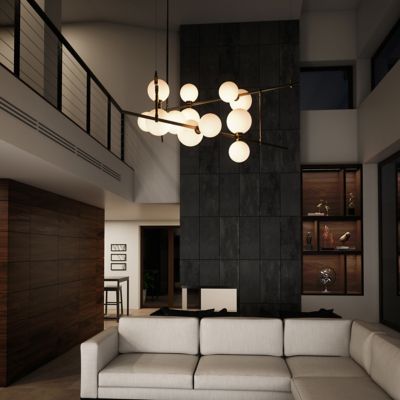 ModernRail Geometric Linear Suspension