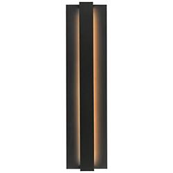 Windfall Outdoor Wall Sconce (Black/24 In) - OPEN BOX RETURN
