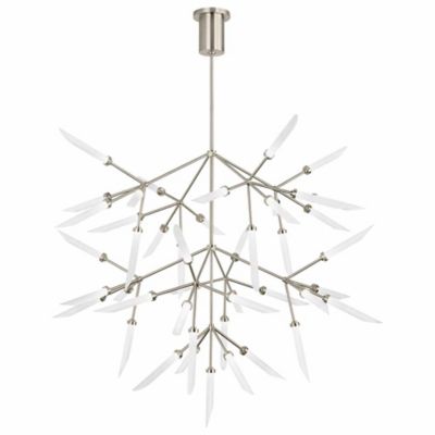 Spur Grande Chandelier (Satin Nickel) - OPEN BOX RETURN