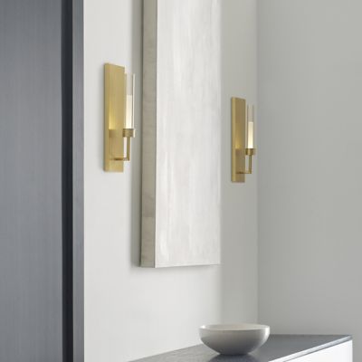 LINGER  Wall light Wall Sconce in Natural Brass By Visual Comfort Europe