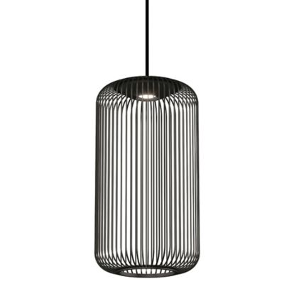 Kai Cylinder LED Pendant (Nightshade Black)-OPEN BOX RETURN