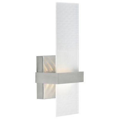 Mura Wall Sconce (Frost Glass|Nickel|120) - OPEN BOX