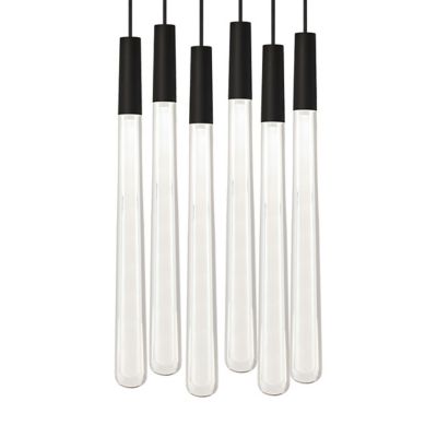 Pylon Crystal LED Multi-Light Pendant