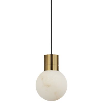 Mina Alabaster LED Mini Pendant