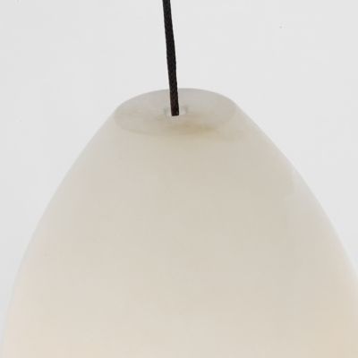 Shown in Nightshade Black finish, lit, Detail view