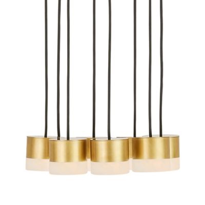 Gable Alabaster LED Multi Light Pendant