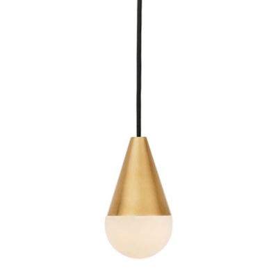 Cupola Alabaster Port Alone LED Mini Pendant