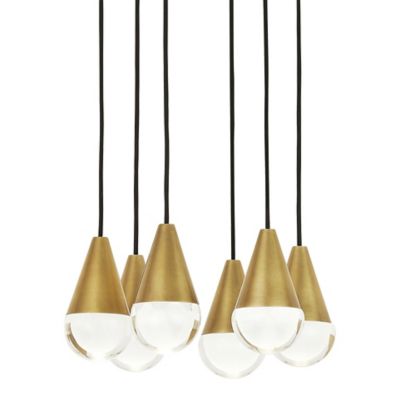 Cupola Alabaster LED Multi Light Pendant