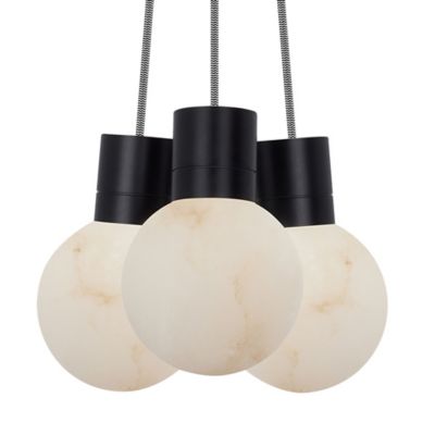 Mina Alabaster LED Chandelier