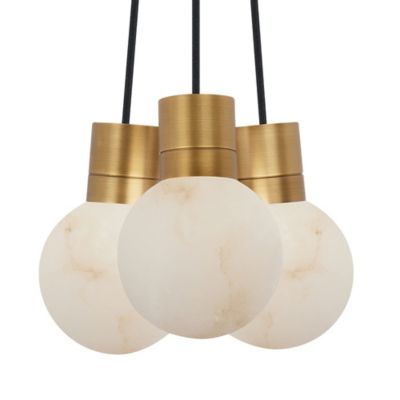 Mina Alabaster LED Chandelier