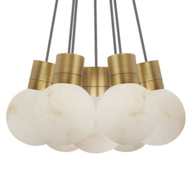 Mina Alabaster LED Chandelier