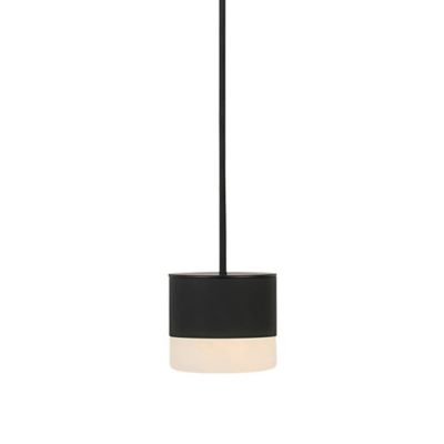 Gable Alabaster Port Alone LED Mini Pendant