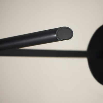 Shown in Nightshade Black finish, 12 in size, Detail shot