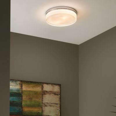 Cirque LED Small Satin Nickel 3000K Flushmount