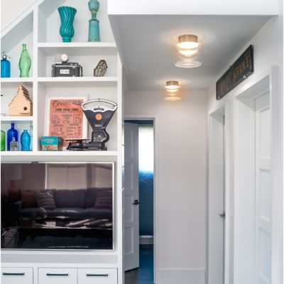 Casen Drum LED Flushmount