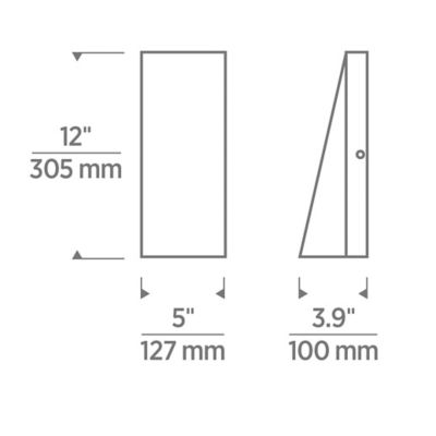 Pitch LED Indoor/Outdoor Wall Sconce by Tech Lighting at