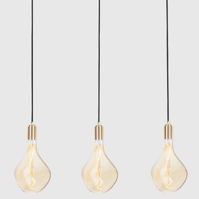 Linear Triple Multi-Light Pendant