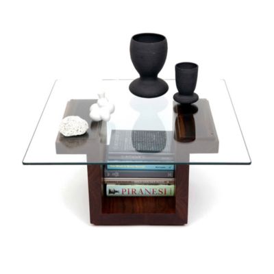 SQG28 Square Glass Top Table