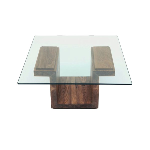 SQG28 Square Glass Top Table
