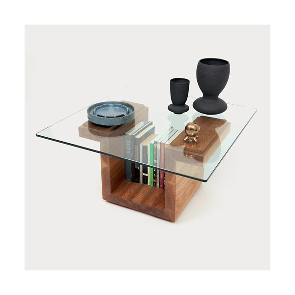 SQG28 Square Glass Top Table