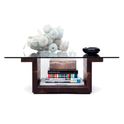 SQG38 Square Glass Top Table