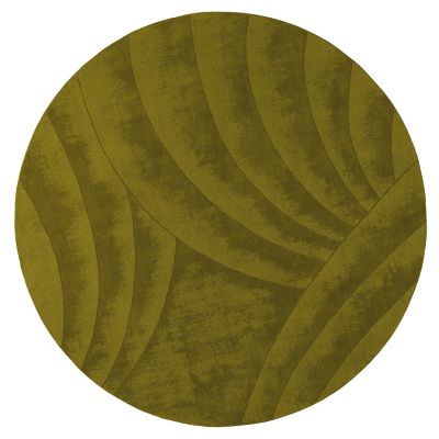 Volute Round Area Rug