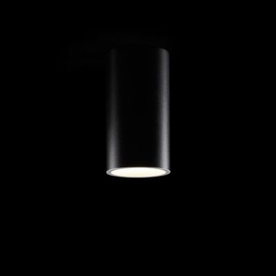 Tuba LED Flushmount by tossB (Black/5 in) - OPEN BOX RETURN