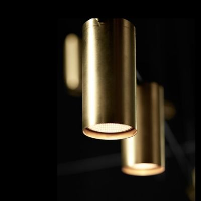 Tribes 2 LED Suspension (Black with Gold|55 In) - OPEN BOX