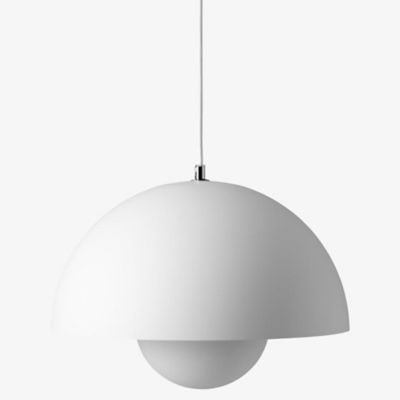 Flowerpot VP7 Pendant (Matte White/Fabric) - OPEN BOX RETURN